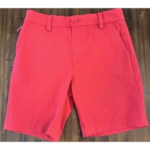 Vineyard Vines Boys' Performance Shorts Size 10 Red